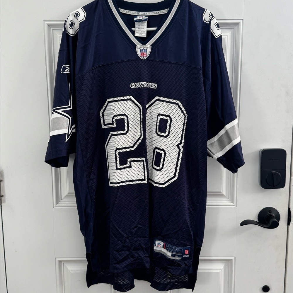 Dallas Cowboys Navy Jersey #28